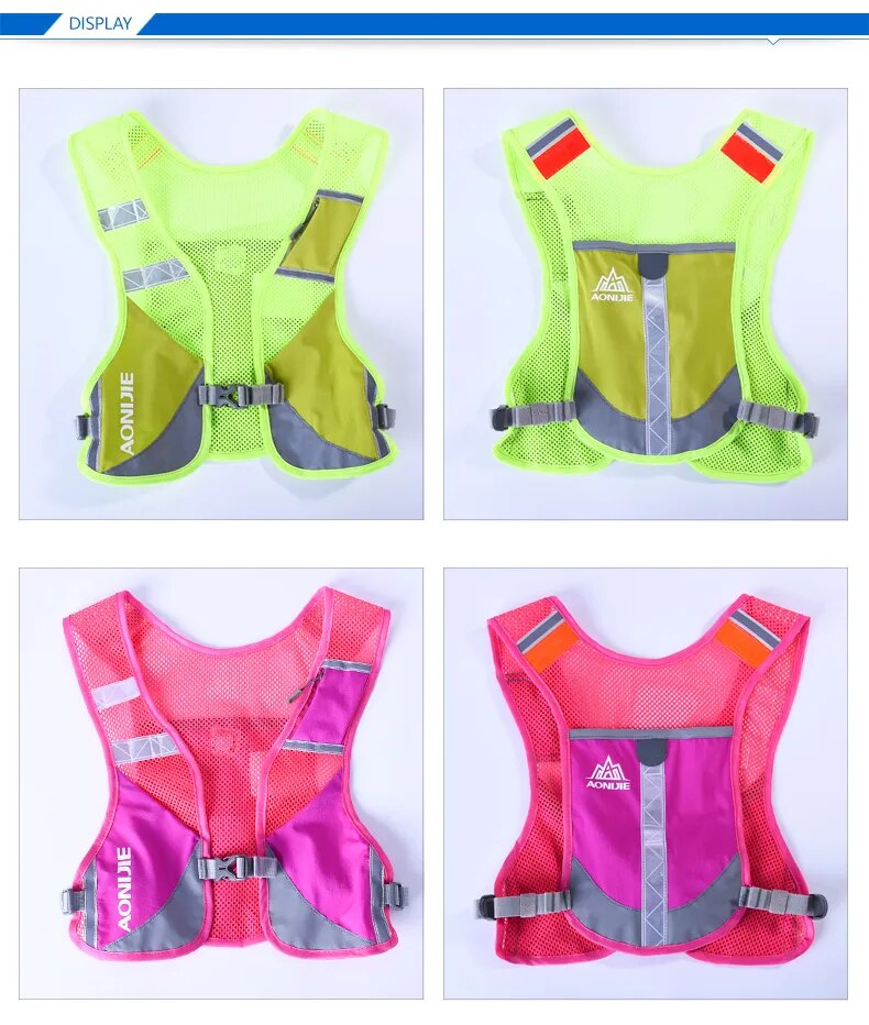 AONIJIE Reflective Running Vest