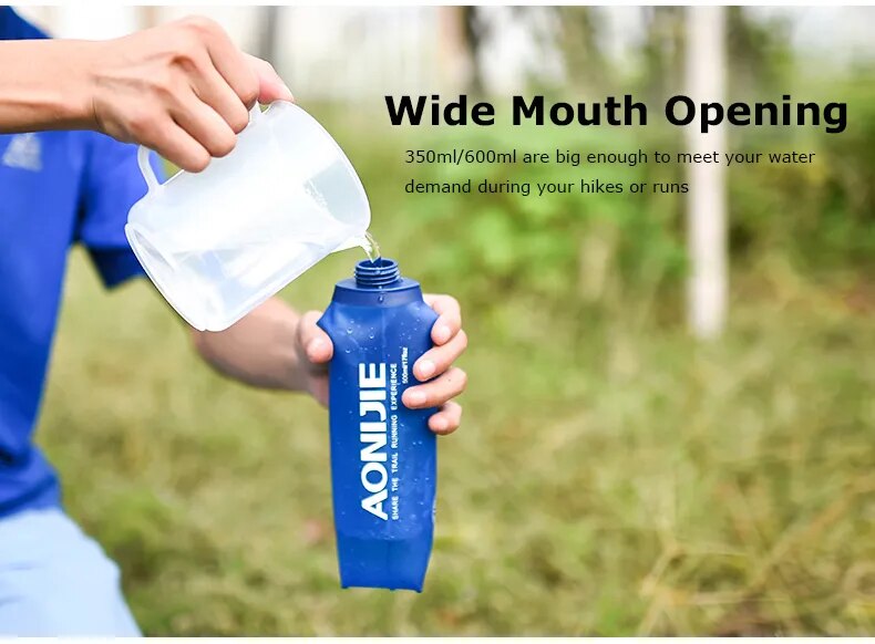 AONIJIE 500ml Collapsible Water Bottle